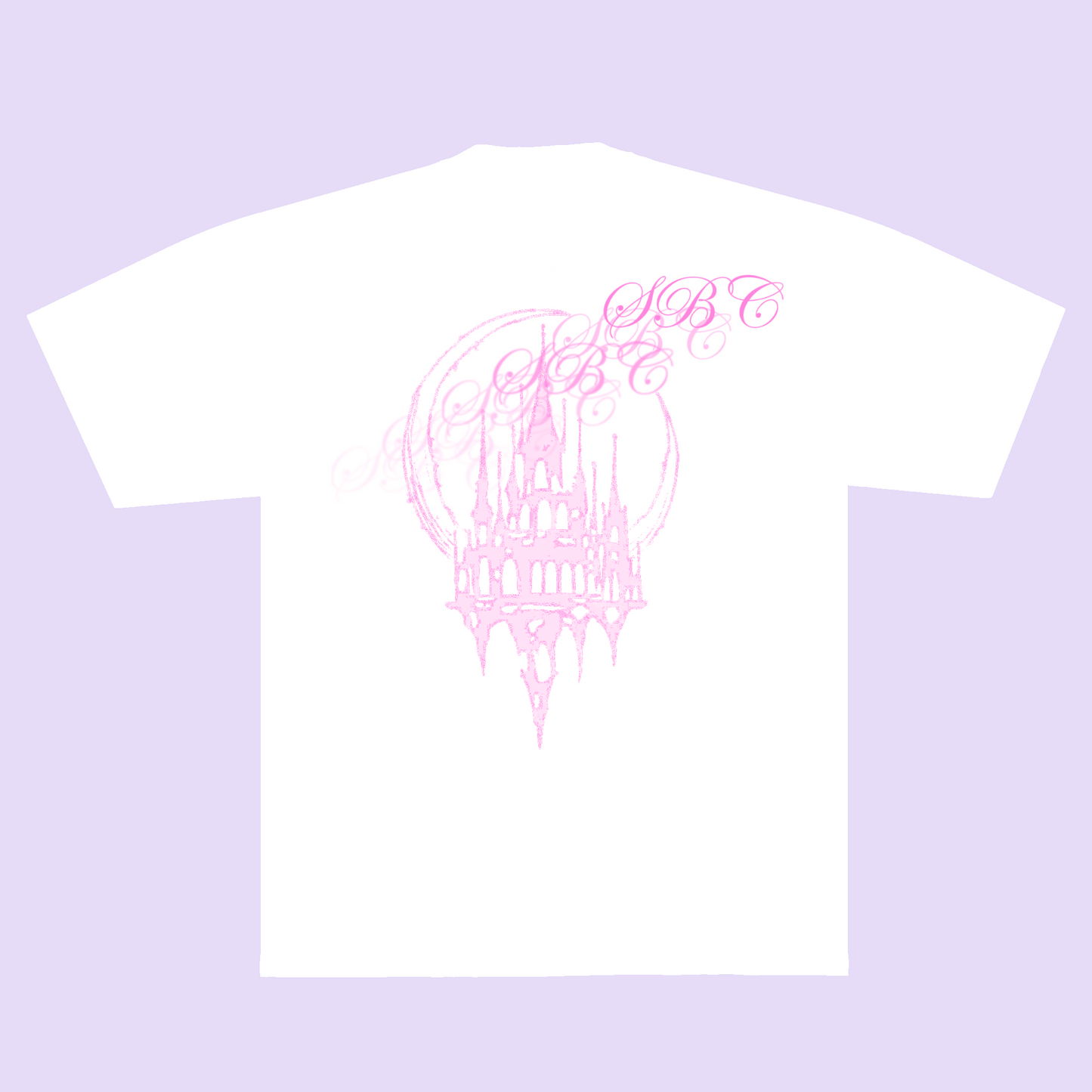 Pink Castle SBC Tee (White)