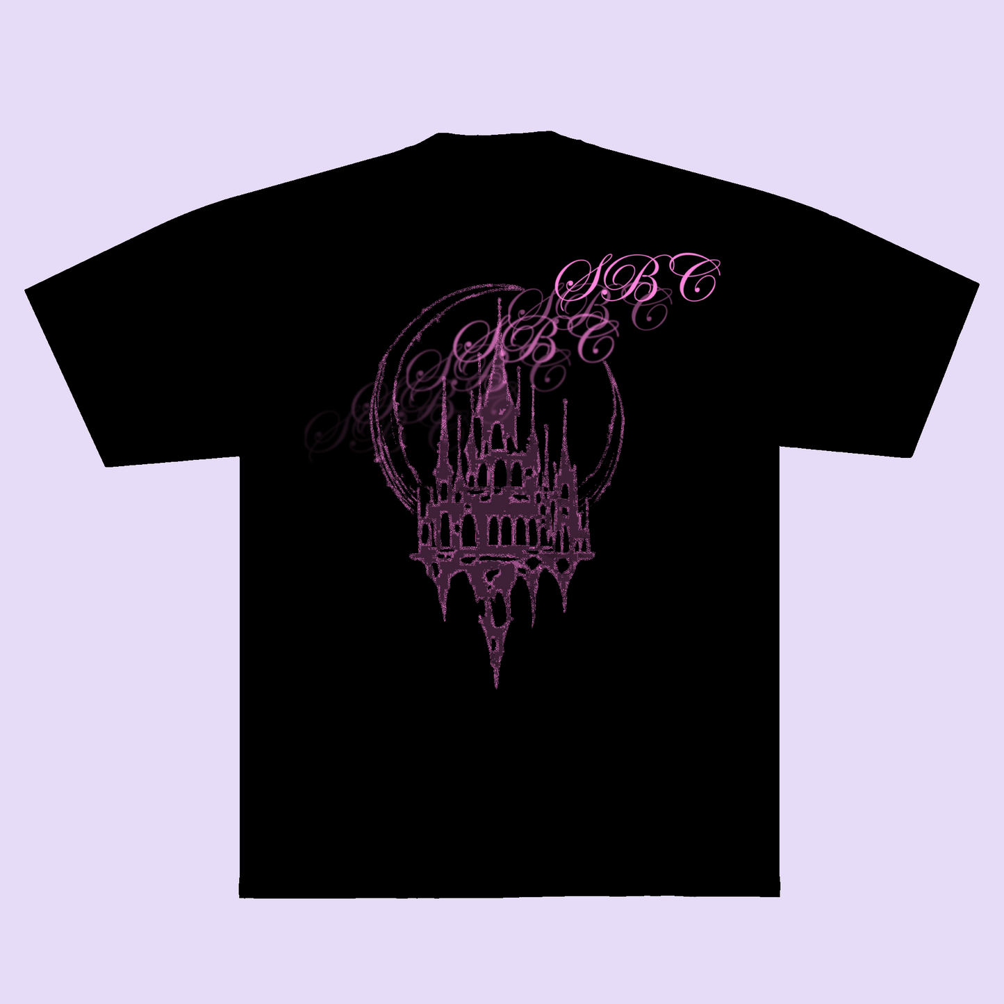Pink Castle SBC Tee (Black)